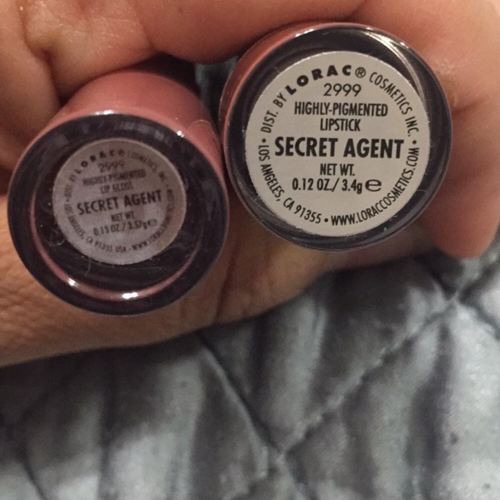 2 Lorac lipstick set